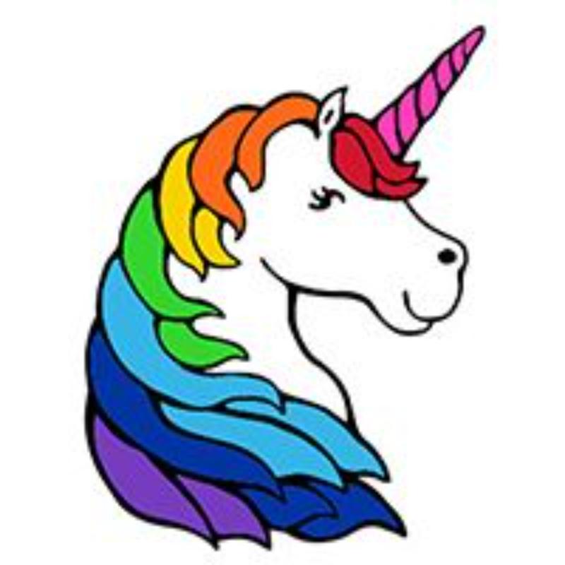 P60001 Pin - Unicorn, Head - 1 in.