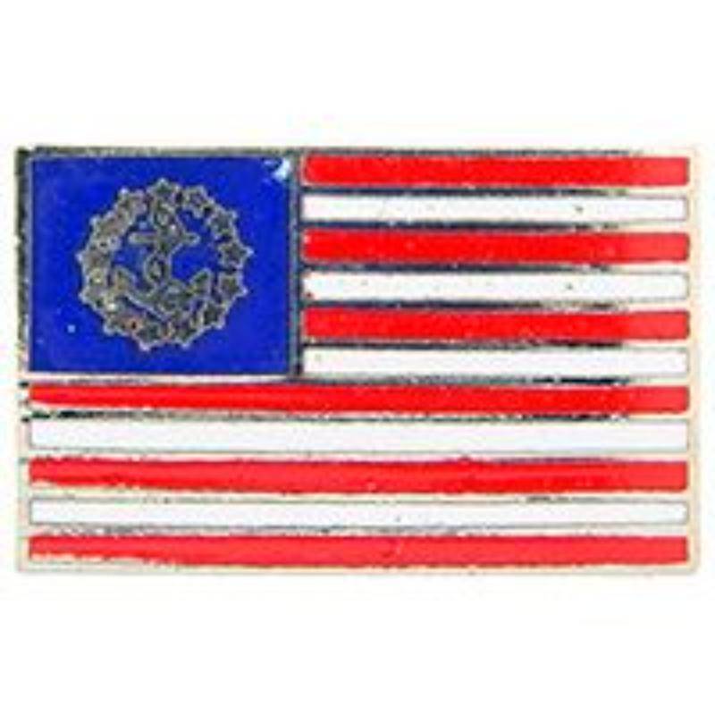 P00555 Pin - Flag, Yacht & Boat - 1 in.