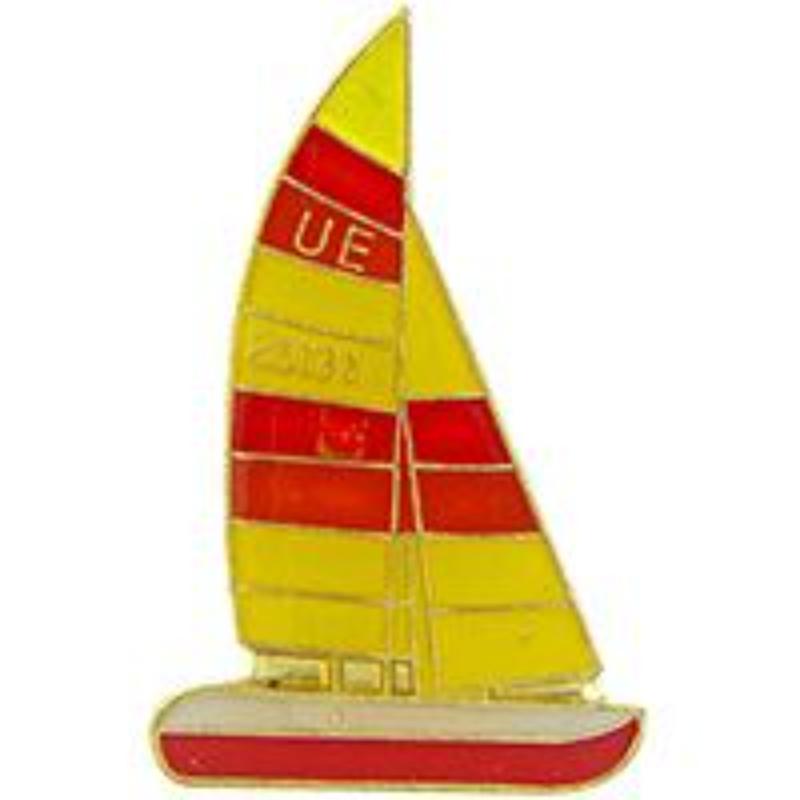P60879 Pin - Boat, Sail - 1 in.