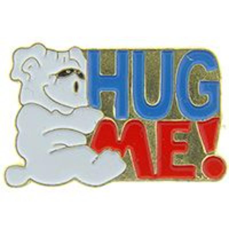 P60888 Pin - Bear, Hug Me - 1 in.