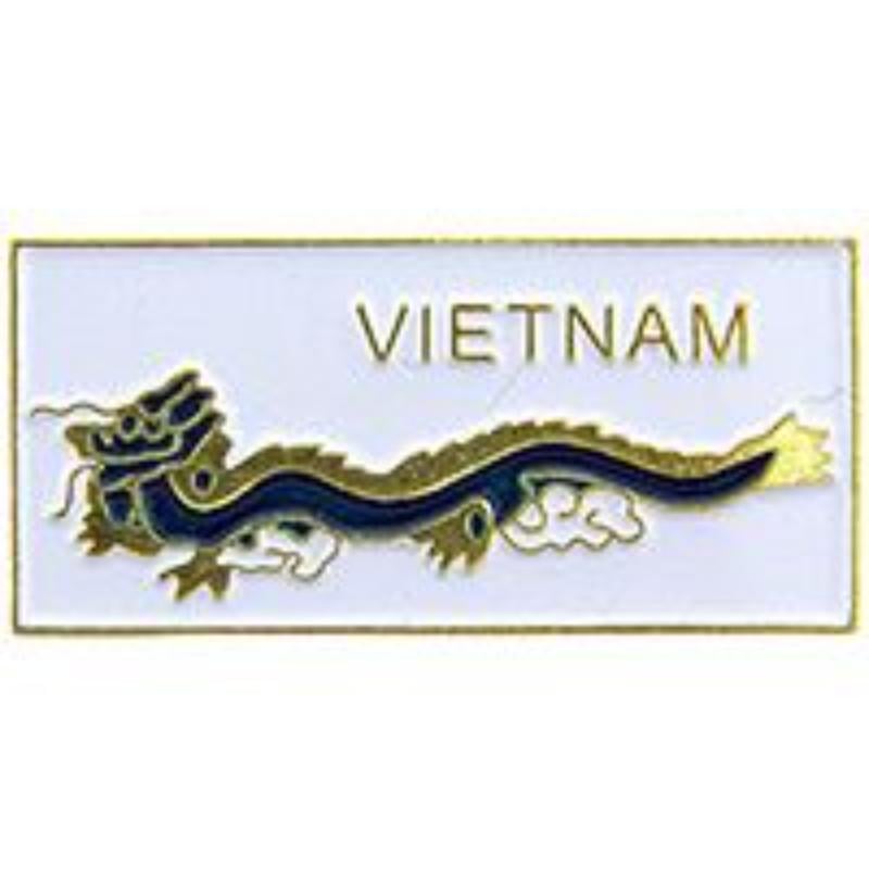 P00568 Pin - Vietnam, Dragon - 1 in.