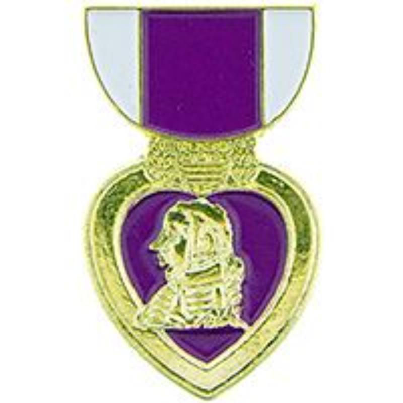 P62432 Pin - Medal, Purple Heart - 1.625 in.