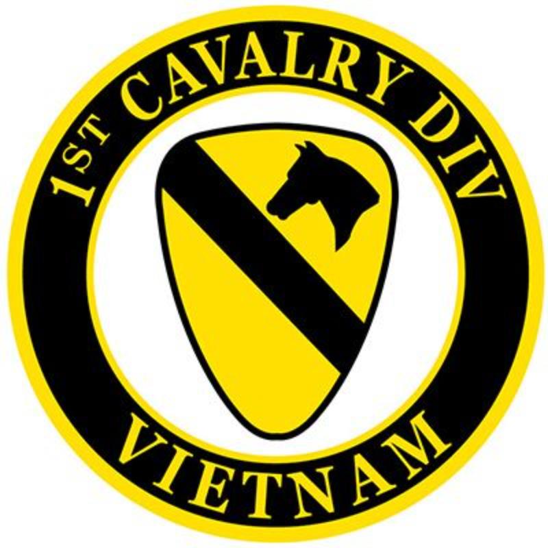 Picture of Eagle Emblems PM0011 Patch - Vietnam&#44; Army&#44; 1st Calvary - 3.63 in.