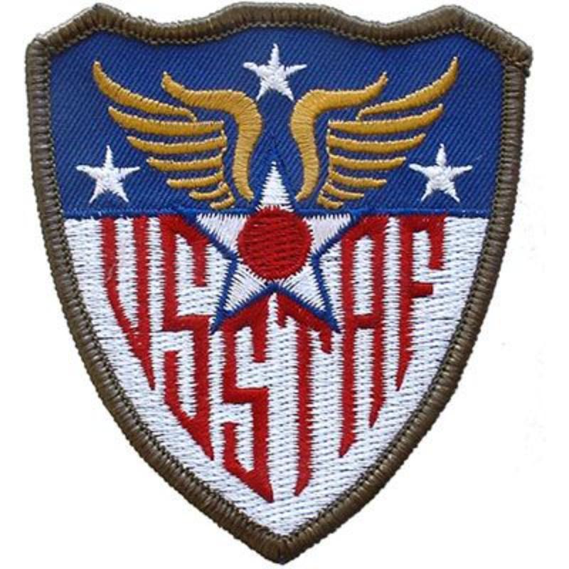 PM0160 Patch - World War II, Strategic. USSTAF - 3.25 in.