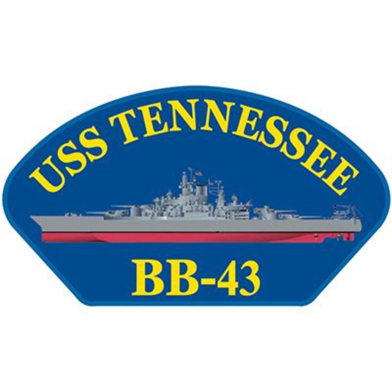 PM0229 Patch - USS, Tennessee - 5.25 x 3 in.