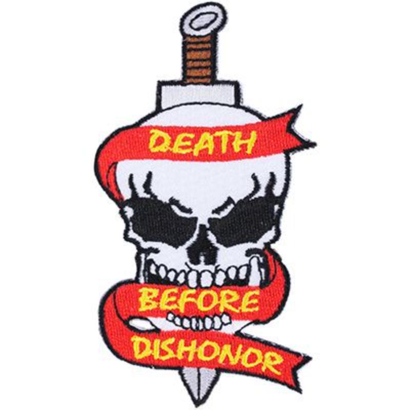 PM0272 Patch - Death Before Dishonor - 4 in.