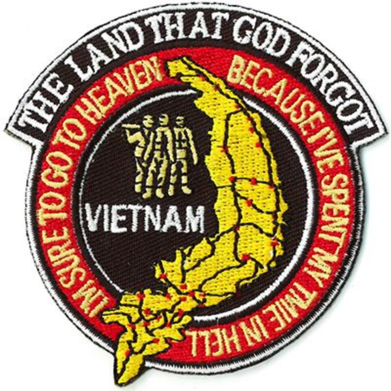 PM0278 Patch - Vietnam, The Land God - Forgot - 3.13 in.