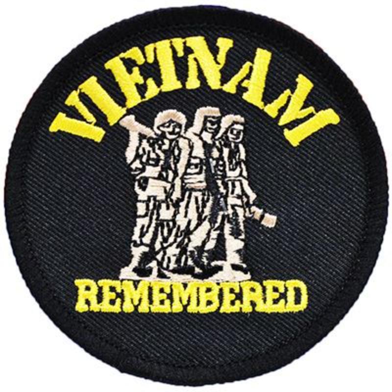 PM0403 Patch - Vietnam, Remembered - 3.63 in.