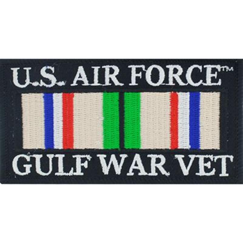 PM0588 Patch - Gulf War, Veteran, USAF - Service Ribbon - 4 x 2.13 in.