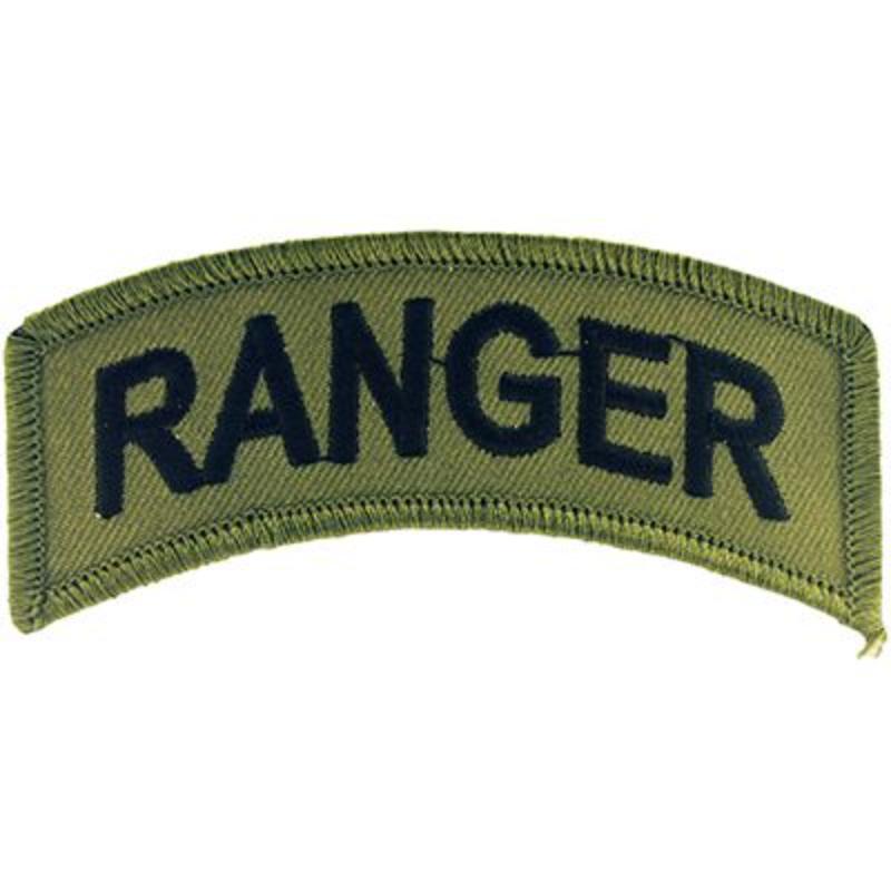 PM0622 Patch - Army, Tab, Ranger - 3 x 1 in.