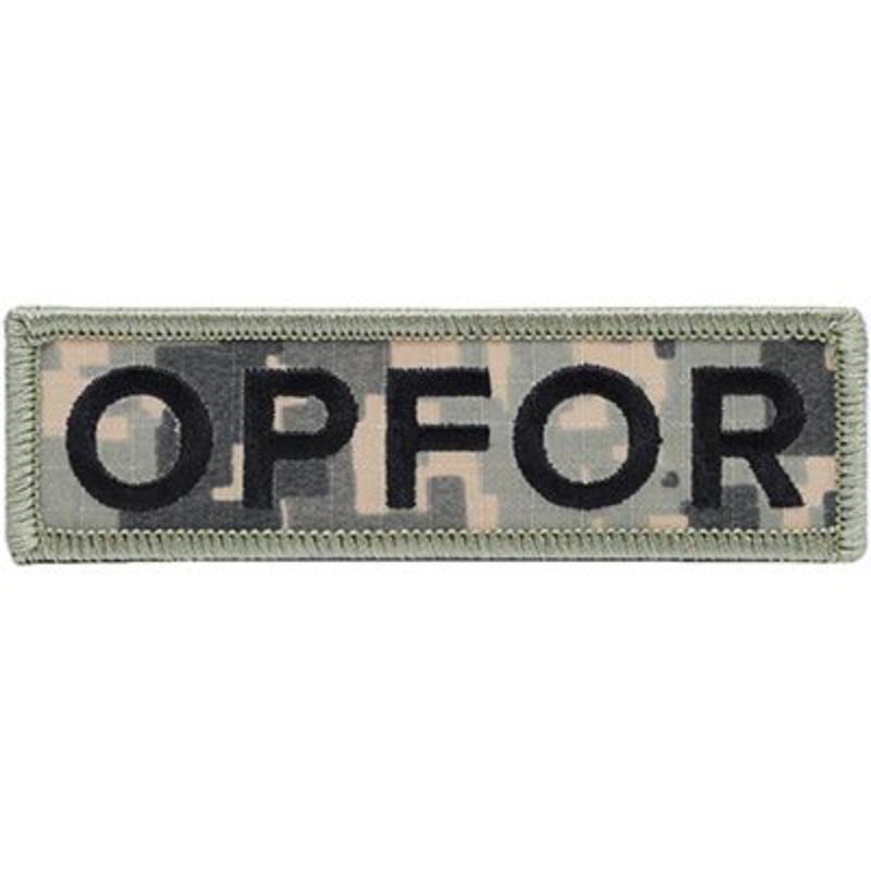 PM0664 Patch - Army, Opfor, Tab Digital - 4.25 x 1.25 in.