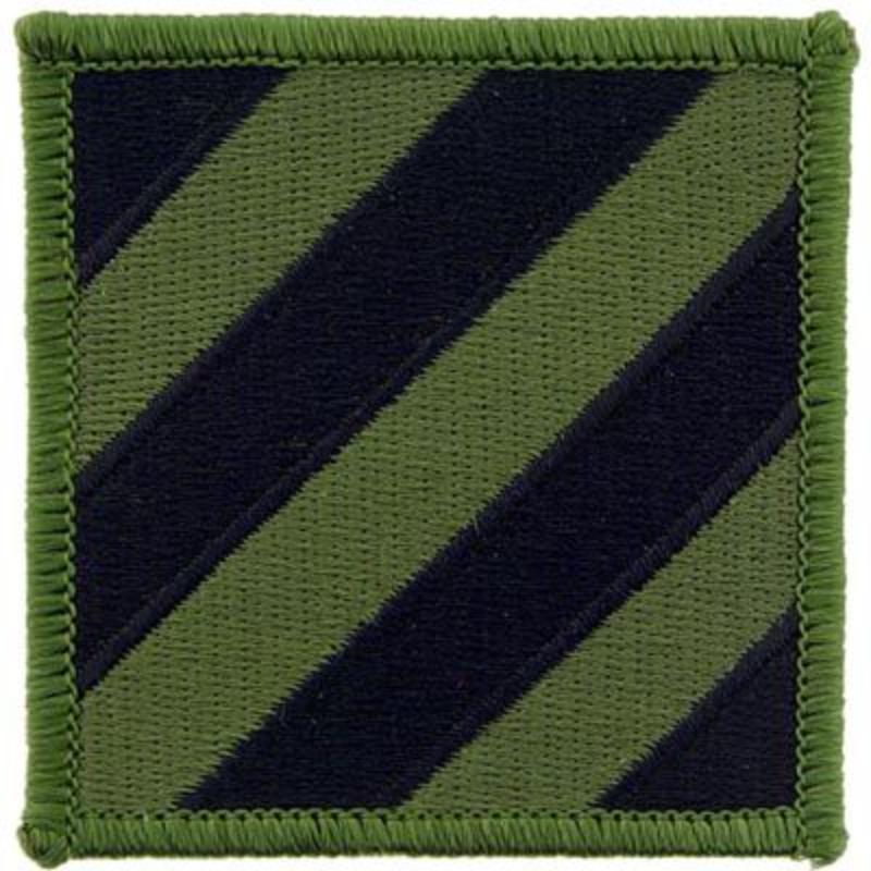 PM0702 Patch - Army, 3rd Infantry Division - 2.5 in.