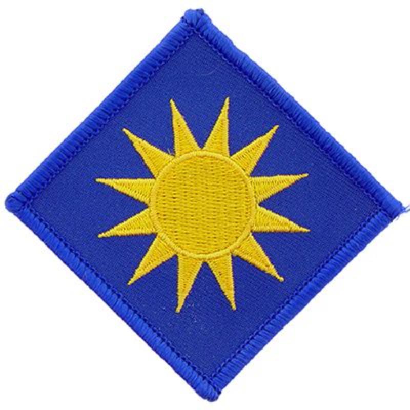 PM0934 Patch - Army, 40th Division Suns - 3.25 in.