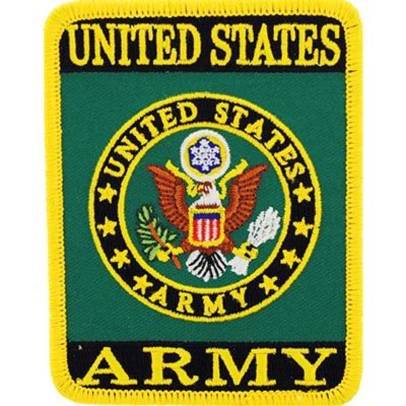 PM1188 Patch - Army Symbol, Rectangle - 3.75 in.