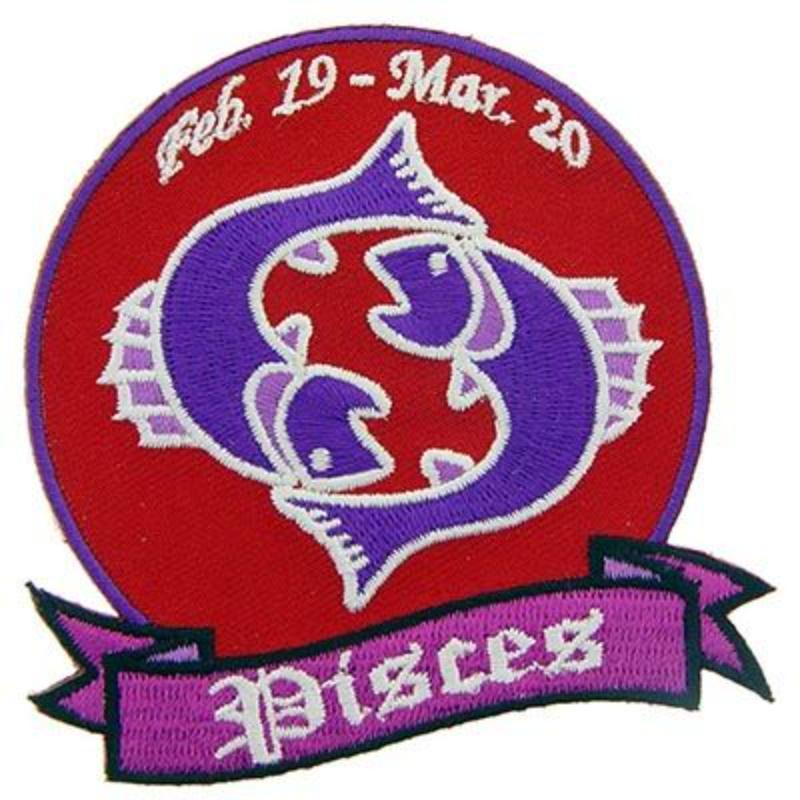 PM3026 Patch - Sign, Pisces - 3.25 in.