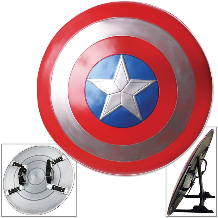 Picture of EdgeWork 673004 Captain America Shield Licensed Marvel Legends