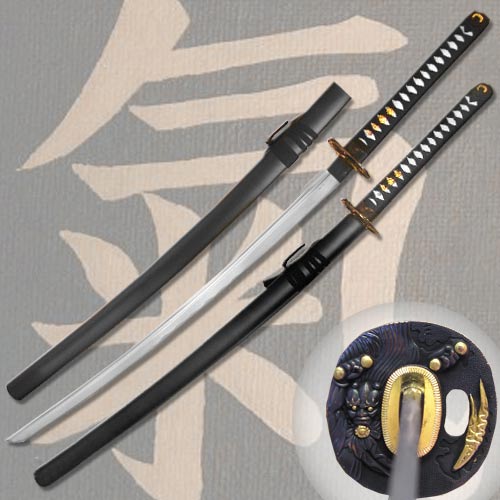 EW-480 41 in. Blood Groove Samurai Katana 3