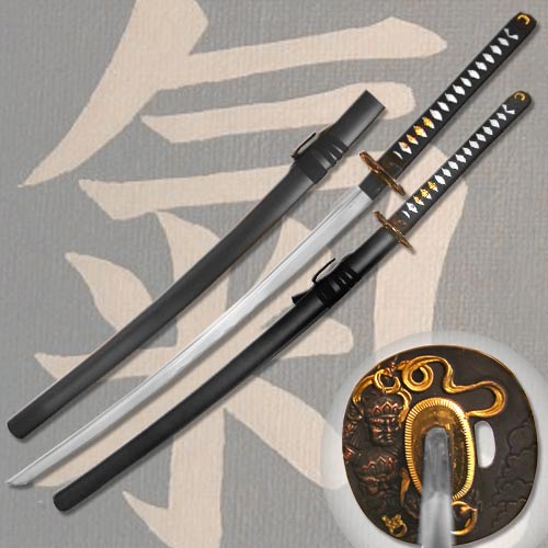EW-482 41 in. Blood Groove Samurai Katana 1