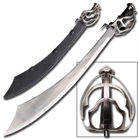 SW-1311 Barbarossa Cutlass Pirate Sabre Deluxe