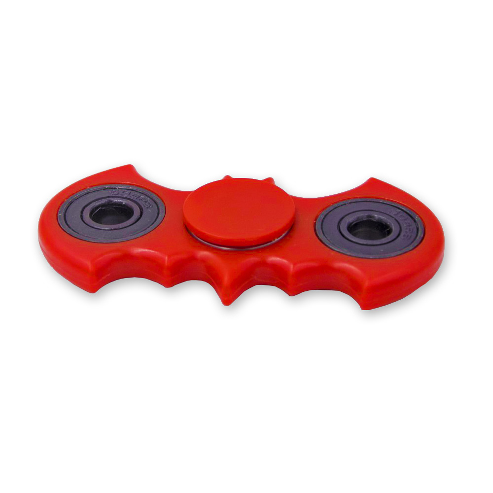 BM-RD Fidget Spinner Sky Red Bat Toy Anxiety Stress Relief Focus EDC Spinner ADHD