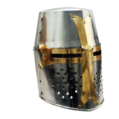 HM-0902 Brass Crusader Great Helmet