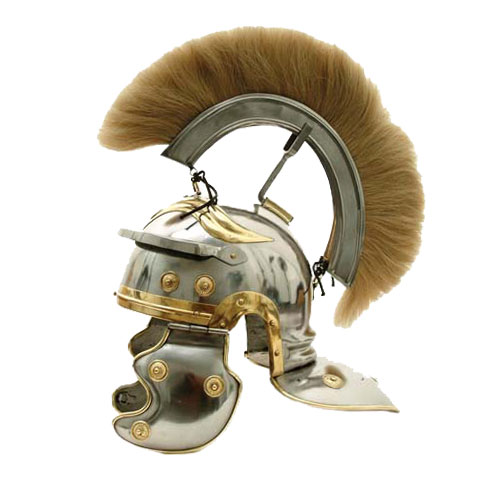 HM-0914-WH Roman Centurion Helmet - White