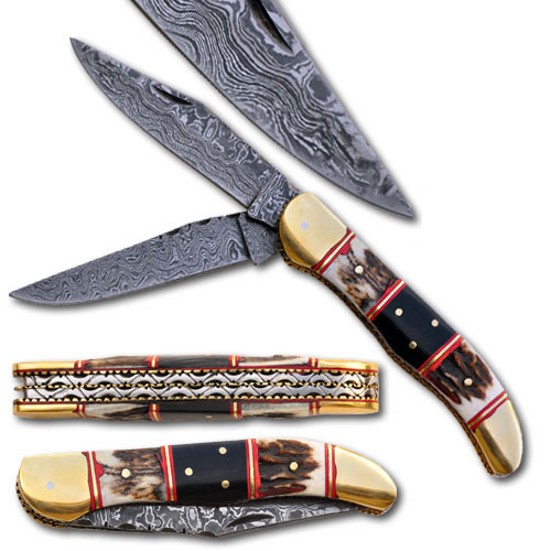 DM-157 5 in. 2 Blade Filework Hunter