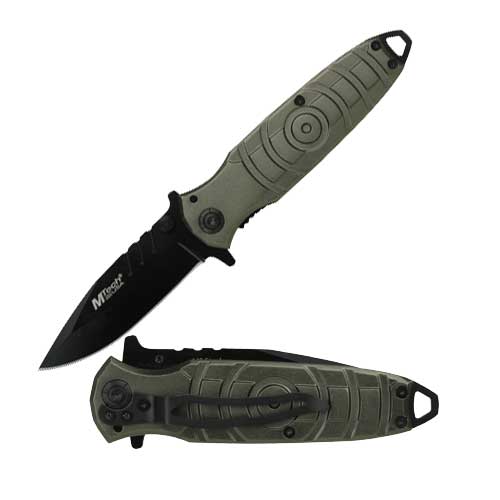 MT-405B 4.5 in. M Tech Circle Pattern Handel Folding