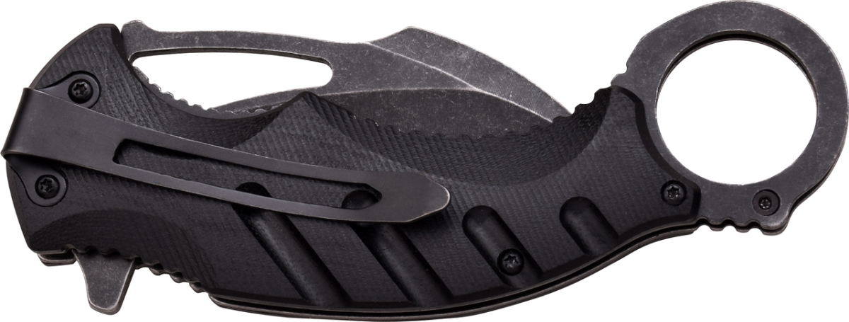 MX-A833BK MTech XTreme Tactical Karambit Knife Combat Spring Assisted