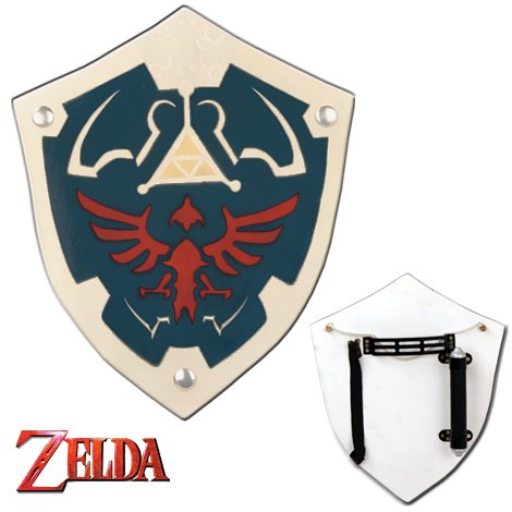 Z-Wood Deluxe Zelda Hylian Shield Replica Wood