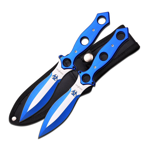 PP-089-2BL Perfect Point Throwing Knife Set