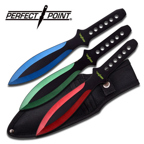PP-114-3RGB Perfect Point Throwing Set, 3 Piece