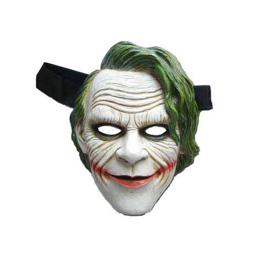 EW-0331 Evil Clown Face Mask - White