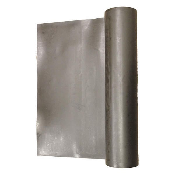 Rubber Sheet, Neoprene Economy Grade, Rubber Width 4 in, Rubber Length 12 in, Rubber Thickness 1/4 in, 50A, Plain Backing