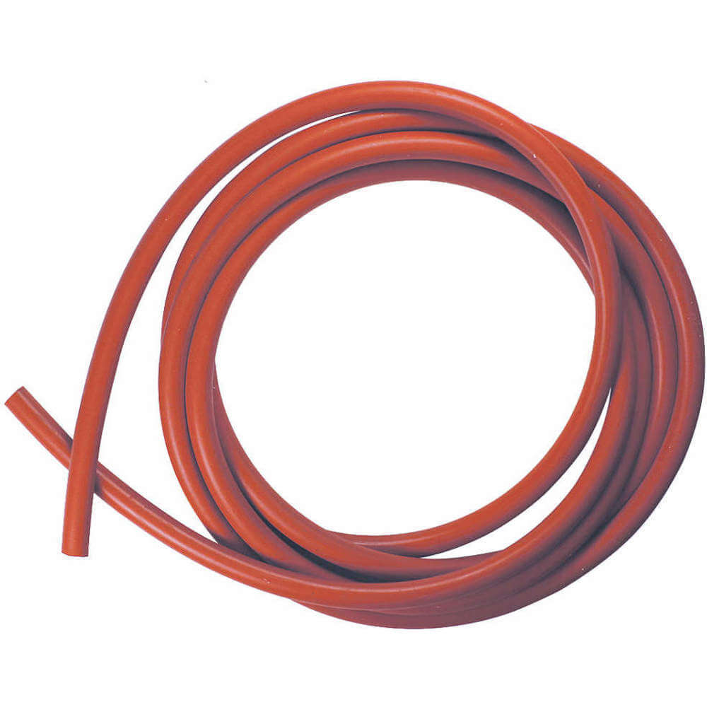 Rubber Cord, Silicone, 1/16 in Dia, 10 Ft