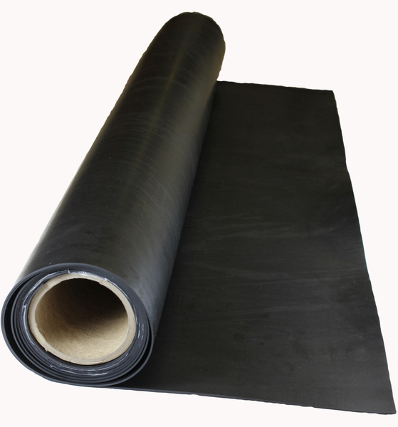 Rubber Sheet, Neoprene, Rubber Width 4 in, Rubber Length 2 ft, Rubber Thickness 3/4 in, 50A, Plain Backing