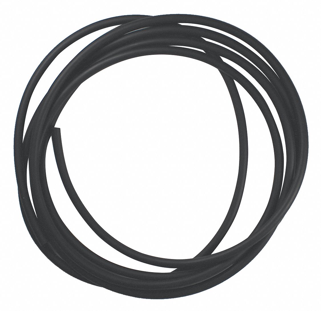 Rubber Cord, Neoprene, 1/2 in Dia, 10 Ft