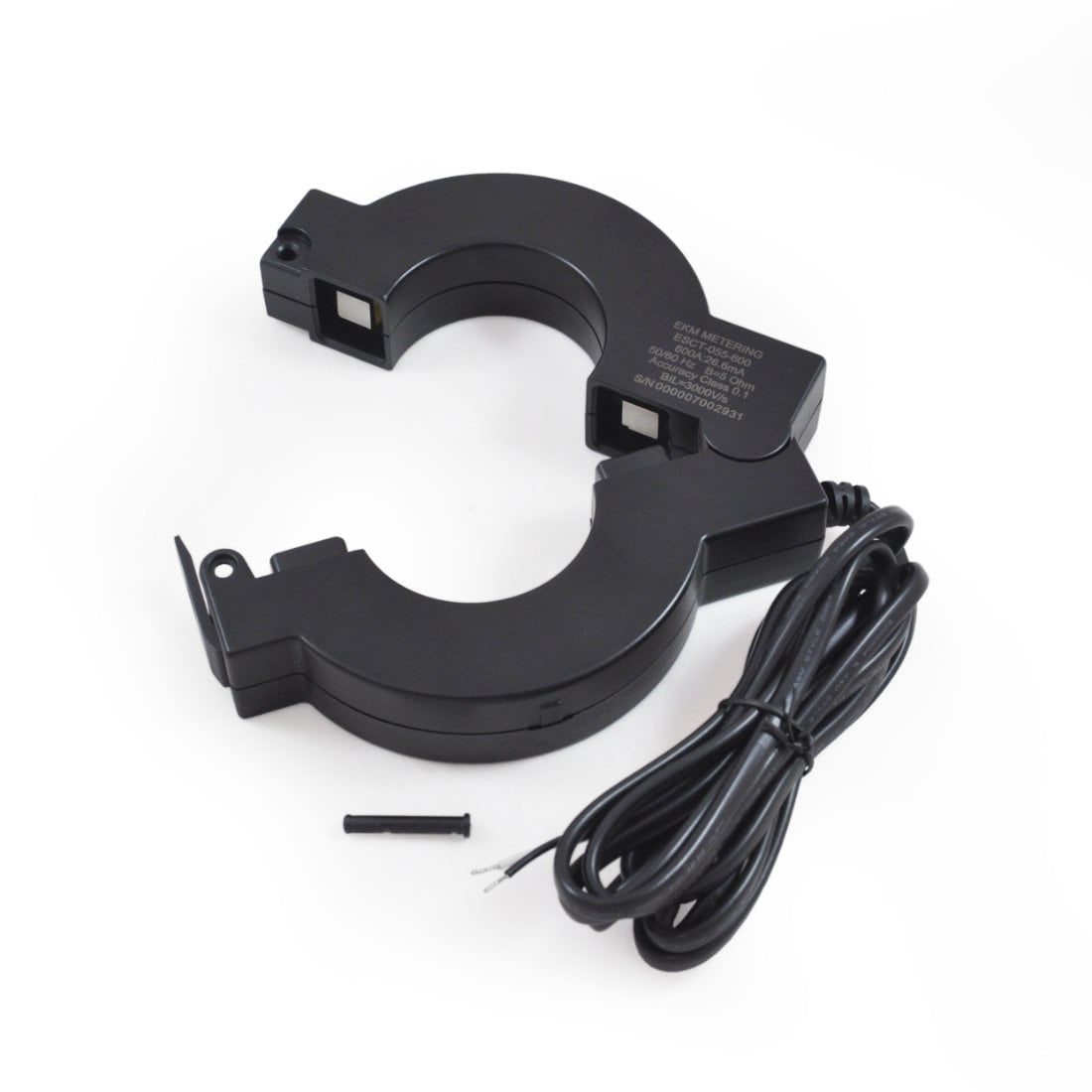 ESCT055600C7 Split-Core Current Transformer, 600A, 600A:26.6mA, 55mm (2.17') Hole Diameter, ESCT-055-600UL