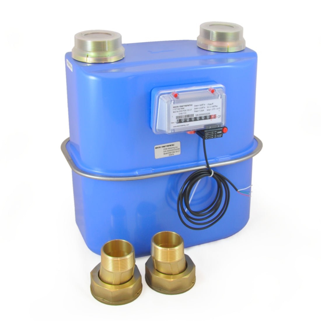 PGM150CFG10 1.5 Inch Pulse Output Gas Meter - PGM-150-CF