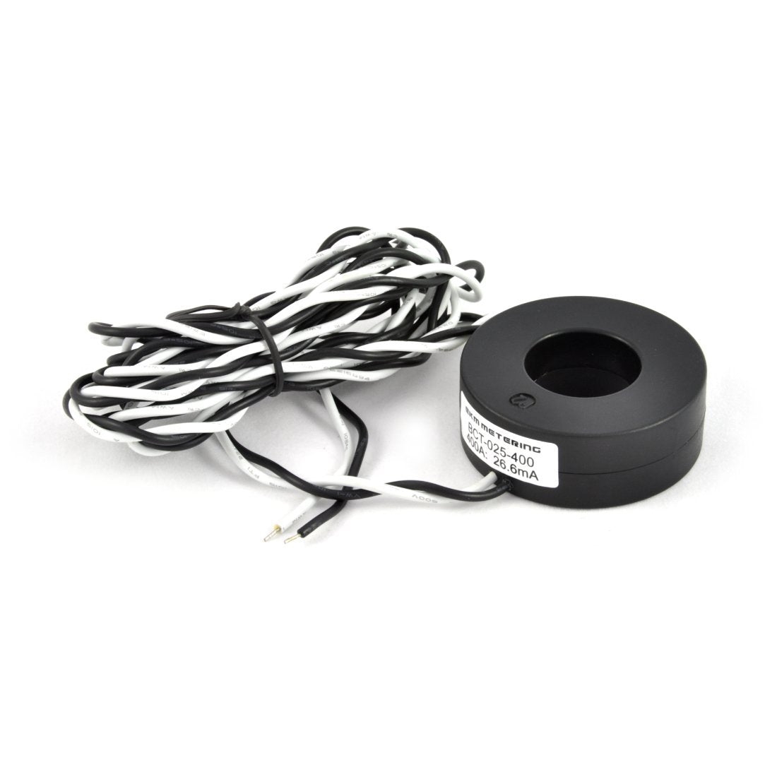 BCT025400UL33 Solid-core CT, 400A, 400A:26.6mA, 25mm (0.98') Hole Diameter, BCT-025-400UL