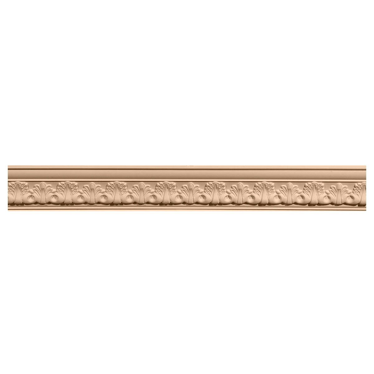 Picture of Ekena MLD03X03X05ACCH Millwork Acanthus Leaf Carved Wood Crown Moulding, Cherry - Pack of 12