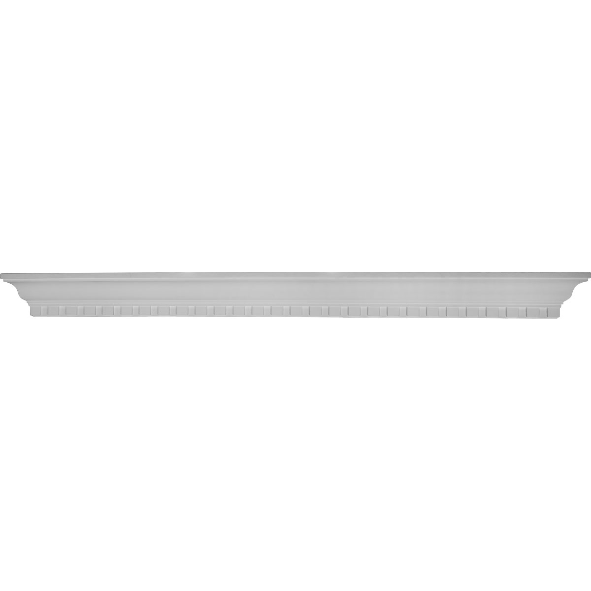 Picture of Ekena Millwork SH60X04X04DE 60 x 4.5 x 4.13 in. Dentil Shelf