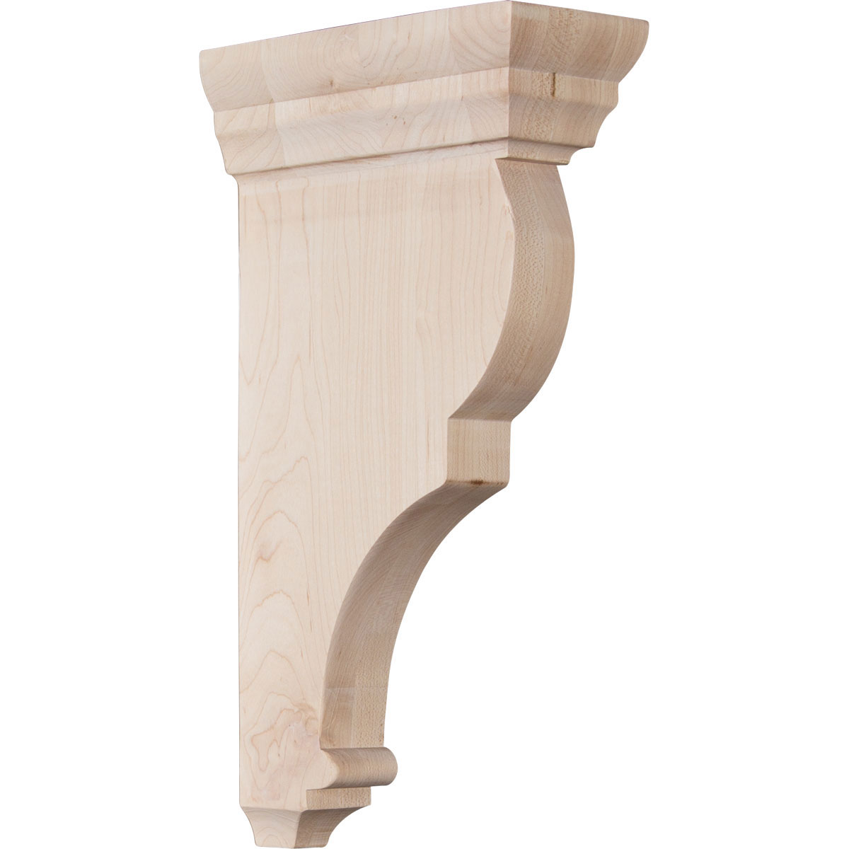 Picture of Ekena Millwork CORW03X06X12RJRO 3 x 6.5 x 12 in. Large Rojas Wood Corbel, Red Oak