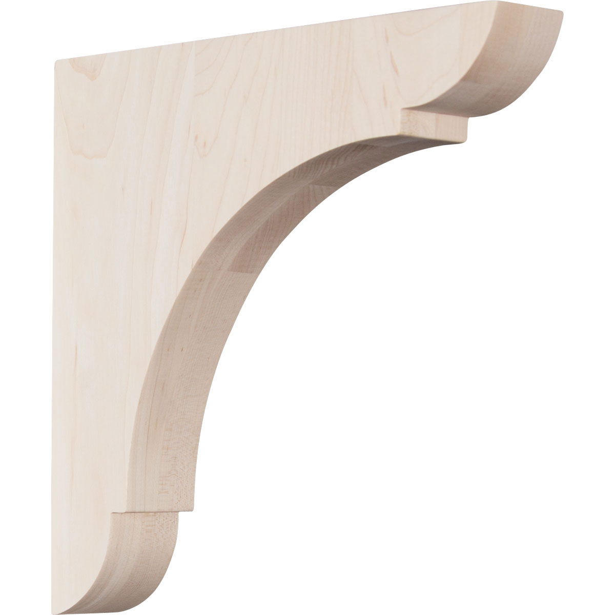 Picture of Ekena Millwork BKTW01X10X10OLAL 1.75 x 10 x 10 in. Large Olympic Wood Bracket, Alder