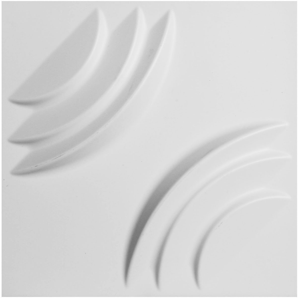 Picture of Ekena Millwork WP12X12ARWH 11.87 x 11.87 in. Artisan Endura Wall Decorative 3D Wall Panel, White