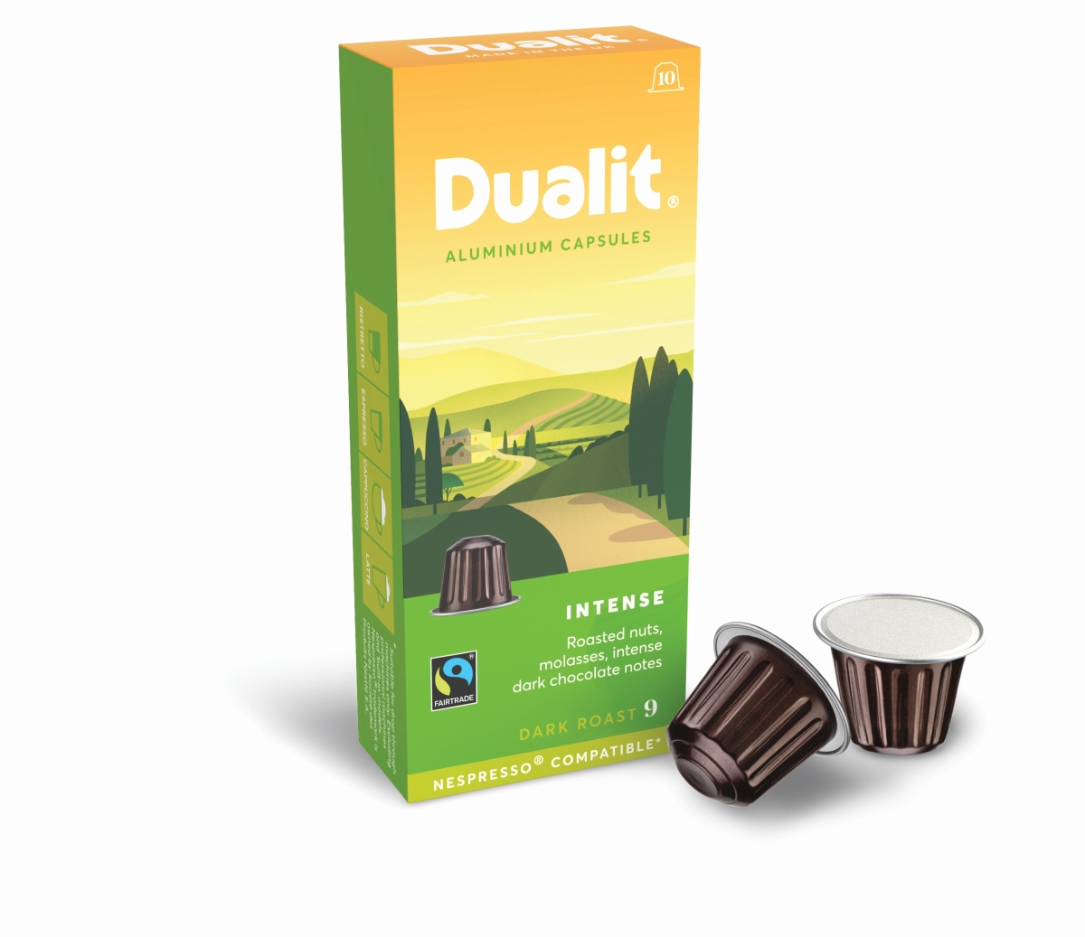 15885 Intense Aluminum Coffee Capsule - Pack of 100