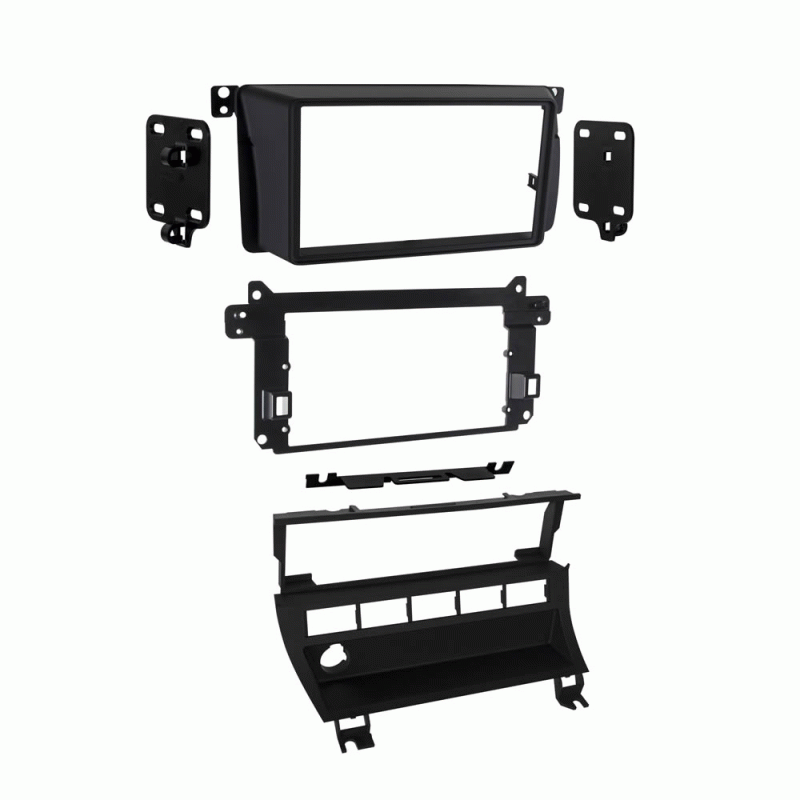 Metra 95-9310B Double DIN Stereo Dash Kit, Black