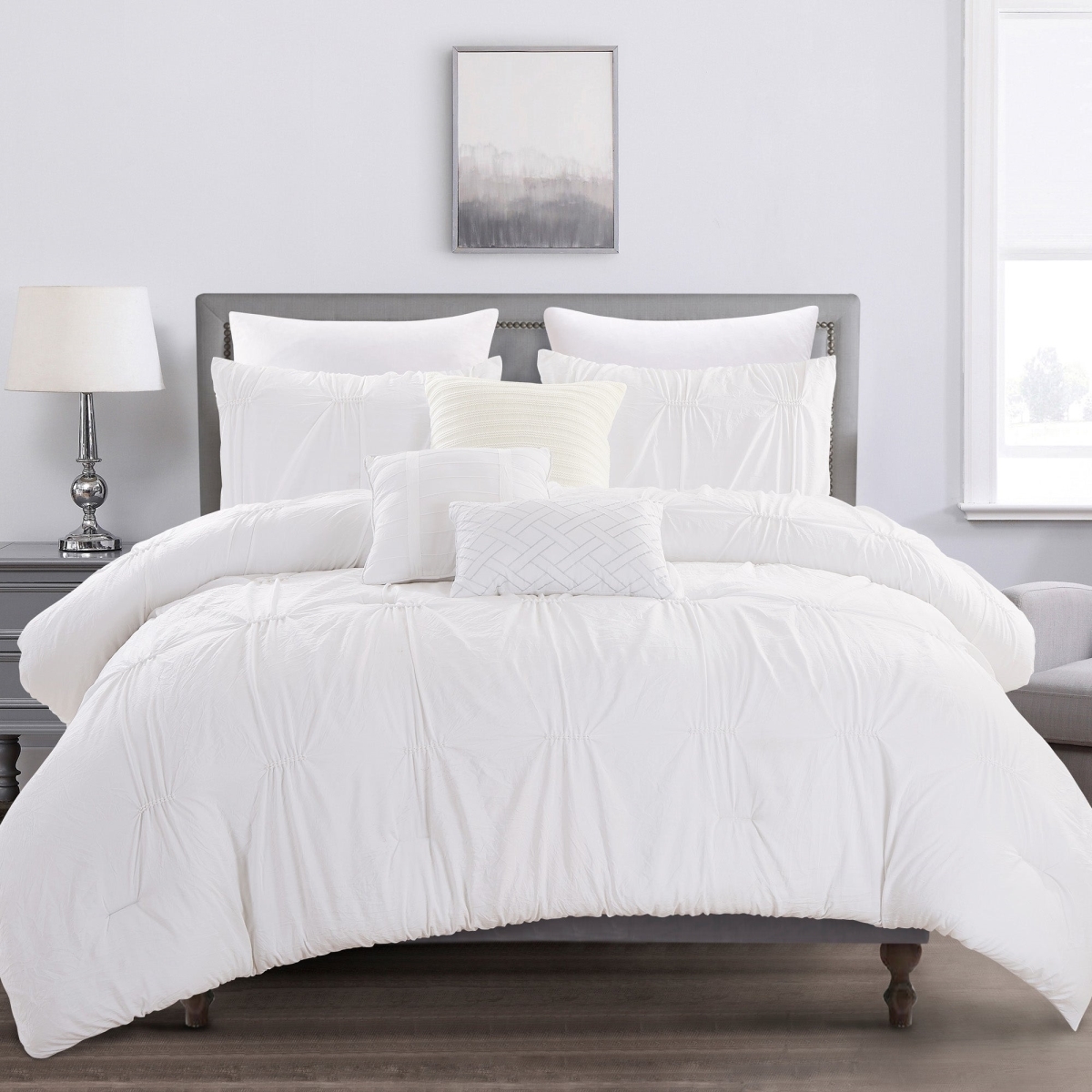 King Ashely Luxury Comforter Set - 6 Piece
