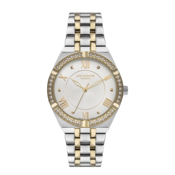 Ladies Silver Watch with Silver Dial