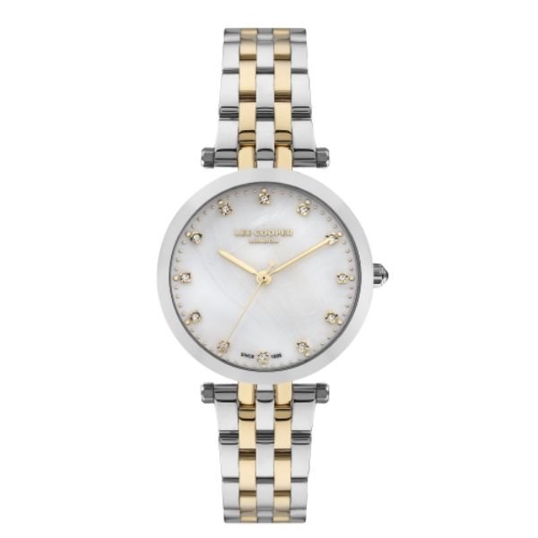 Ladies Silver Watch with White Dial